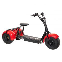 Kruiser Trike Red 1,2kWh akulla